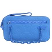 Pre-owned Leather louis-vuitton-bags Louis Vuitton Vintage , Blue , Da...