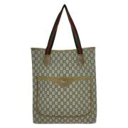 Pre-owned Canvas gucci-bags Gucci Vintage , Brown , Dames