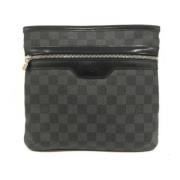 Pre-owned Canvas louis-vuitton-bags Louis Vuitton Vintage , Black , Da...