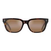 Vierkante Havana Zonnebril Maui Jim , Brown , Unisex