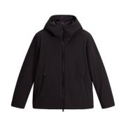 Zwarte Parka Jas voor Mannen Woolrich , Black , Heren