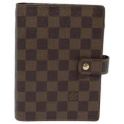 Pre-owned Canvas key-holders Louis Vuitton Vintage , Brown , Dames