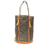 Pre-owned Canvas louis-vuitton-bags Louis Vuitton Vintage , Brown , Da...