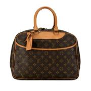 Pre-owned Canvas louis-vuitton-bags Louis Vuitton Vintage , Brown , Da...