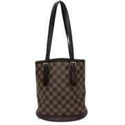 Pre-owned Canvas louis-vuitton-bags Louis Vuitton Vintage , Brown , Da...