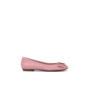 Roze ballerina's met strik Kazar , Pink , Dames