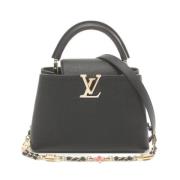 Pre-owned Leather louis-vuitton-bags Louis Vuitton Vintage , Black , D...