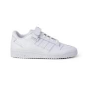 Heren Witte Sneakers Alle Seizoenen Adidas , White , Heren