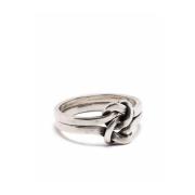 Zilveren Ring 8142 Saint Laurent , Gray , Heren