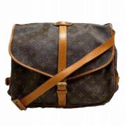 Pre-owned Canvas louis-vuitton-bags Louis Vuitton Vintage , Brown , Da...