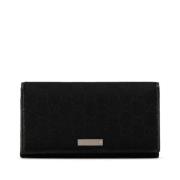 Pre-owned Canvas wallets Gucci Vintage , Black , Dames