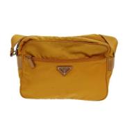 Pre-owned Fabric prada-bags Prada Vintage , Orange , Dames