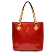 Pre-owned Leather louis-vuitton-bags Louis Vuitton Vintage , Red , Dam...