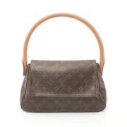 Pre-owned Canvas handbags Louis Vuitton Vintage , Brown , Dames