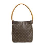 Pre-owned Canvas louis-vuitton-bags Louis Vuitton Vintage , Brown , Da...