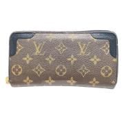 Pre-owned Canvas wallets Louis Vuitton Vintage , Brown , Dames