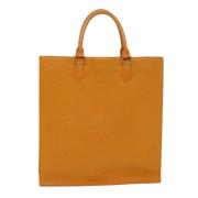 Pre-owned Leather louis-vuitton-bags Louis Vuitton Vintage , Orange , ...