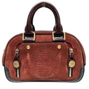 Pre-owned Leather handbags Louis Vuitton Vintage , Brown , Dames