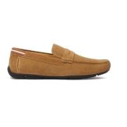 Suède mocassins op een comfortabele zool Kazar , Brown , Heren