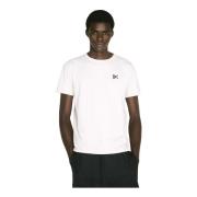 Logo Print Crewneck T-Shirt (Di)vision , White , Heren