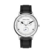 Heren Horloge Multifunctioneel Zilver Zwart Berkeley Pl.15968Js/01 Pol...