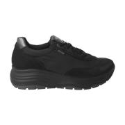 Zwarte Gore-Tex Damessportschoenen Igi&Co , Black , Dames