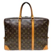 Pre-owned Canvas louis-vuitton-bags Louis Vuitton Vintage , Brown , Da...