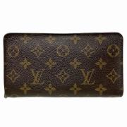 Pre-owned Canvas wallets Louis Vuitton Vintage , Brown , Dames