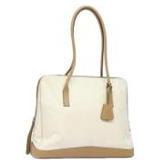 Pre-owned Nylon prada-bags Prada Vintage , White , Dames