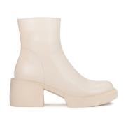 Dames off-white booties Kazar , Beige , Dames