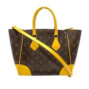 Pre-owned Canvas louis-vuitton-bags Louis Vuitton Vintage , Brown , Da...