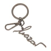 Metalen sleutelhanger met logo Kazar , Gray , Dames