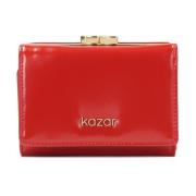 Compact rode portemonnee Kazar , Red , Dames