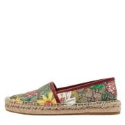 Pre-owned Coated canvas espadrilles Gucci Vintage , Multicolor , Dames