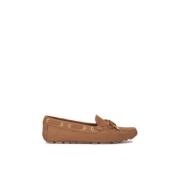 Bruine nubuck mocassins Kazar , Brown , Dames