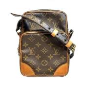 Pre-owned Canvas louis-vuitton-bags Louis Vuitton Vintage , Brown , Da...