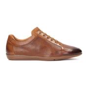 Heren suède casual schoenen met een gelaagd bovenwerk Kazar , Brown , ...