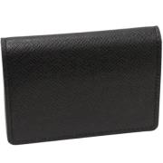 Pre-owned Canvas wallets Louis Vuitton Vintage , Black , Dames