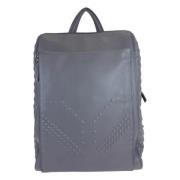 Pre-owned Leather backpacks MCM Pre-owned , Gray , Heren