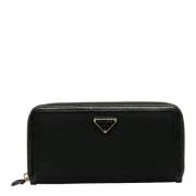 Pre-owned Canvas wallets Prada Vintage , Black , Dames