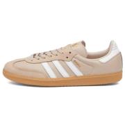 Samba OG Heritage Leren Sneakers Adidas , Brown , Dames