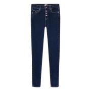 Skinny Fit Stretch Denim Jeans Tommy Hilfiger , Blue , Dames