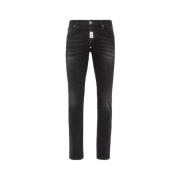 Klassieke Denim Jeans voor Dagelijks Gebruik Philipp Plein , Black , H...