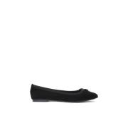 Zwarte ballerina's voor dames Kazar , Black , Dames