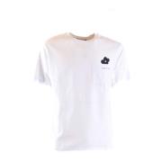 Casual Katoenen T-Shirt Lardini , White , Heren