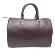 Pre-owned Leather louis-vuitton-bags Louis Vuitton Vintage , Purple , ...