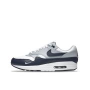 Grijze leren Air Max 1 LV8 Nike , Blue , Heren