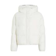 Gewatteerde Bomberjas Calvin Klein Jeans , White , Dames