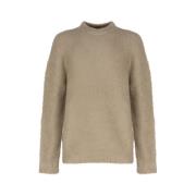 Donker Beige Gebreide Trui Acne Studios , Beige , Heren