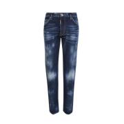 Blauwe Jeans Aw23 Herenmode Dsquared2 , Blue , Heren